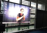 la publicité en verre visuelle transparente du mur 1000nits de 14W P3.91 LED a mené l'affichage